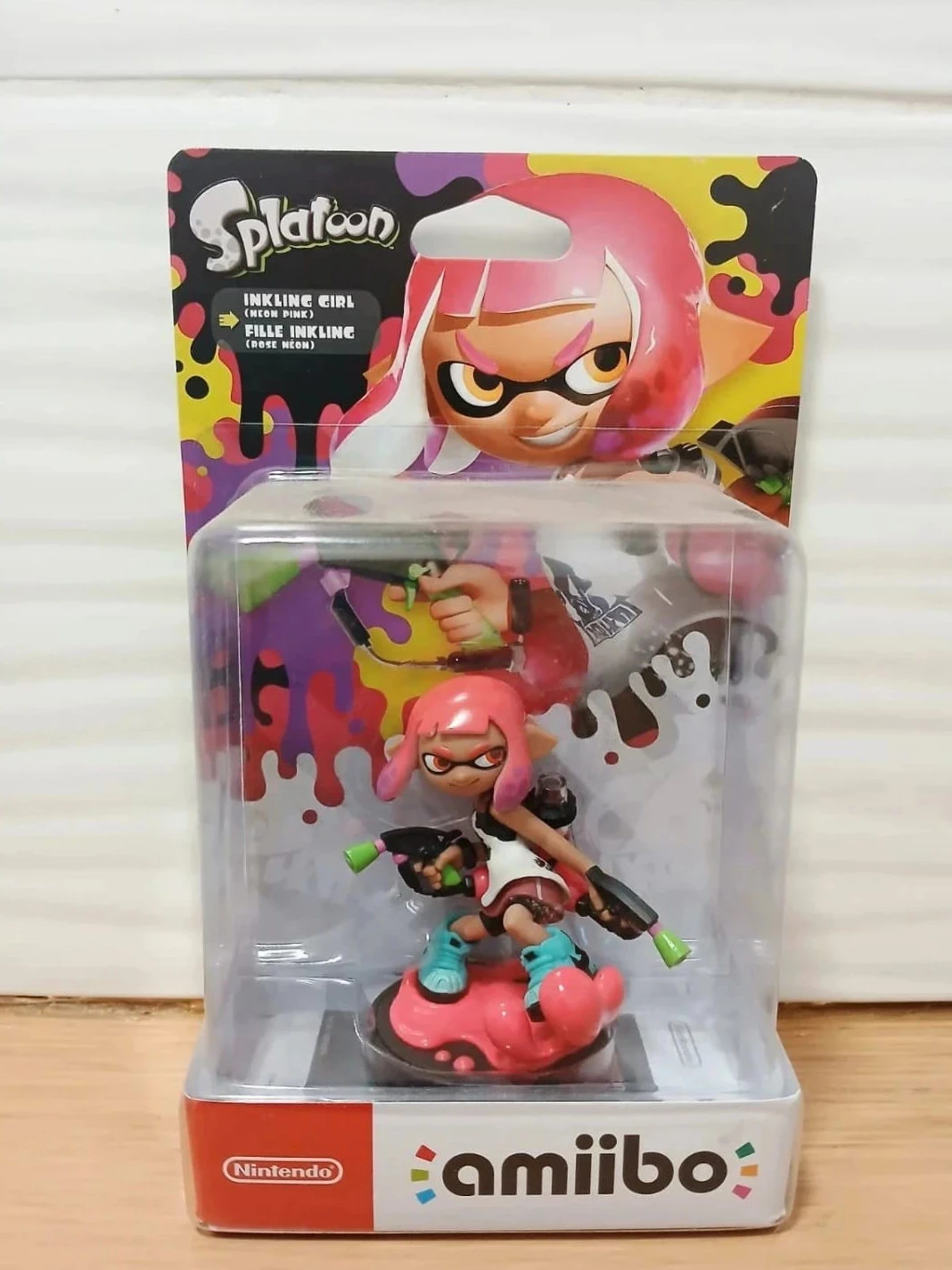 Figurine Nintendo Amiibo Fille Inkling Splatoon